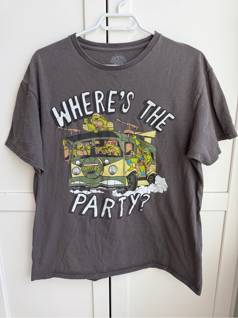 Retro Nickelodeon Teenage Mutant Ninja Turtles Graphic Tee Cartoon Y2K Size L